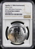 2019 Apollo 50th Anniversary $1 NGC PF70 Ultra Cameo