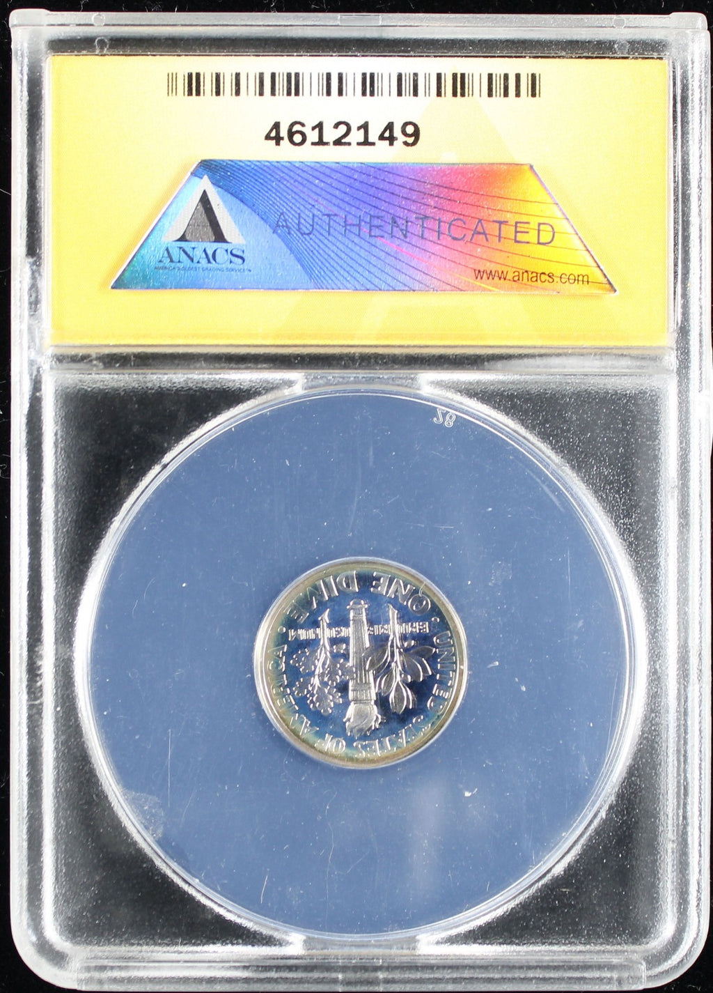 1999-S Proof Roosevelt Dime 10c ANACS PR67 CAMEO