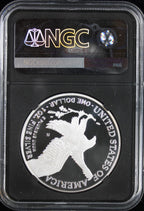 2022-S Silver Eagle NGC PF70UCAM Advance Releases Mercanti Signed