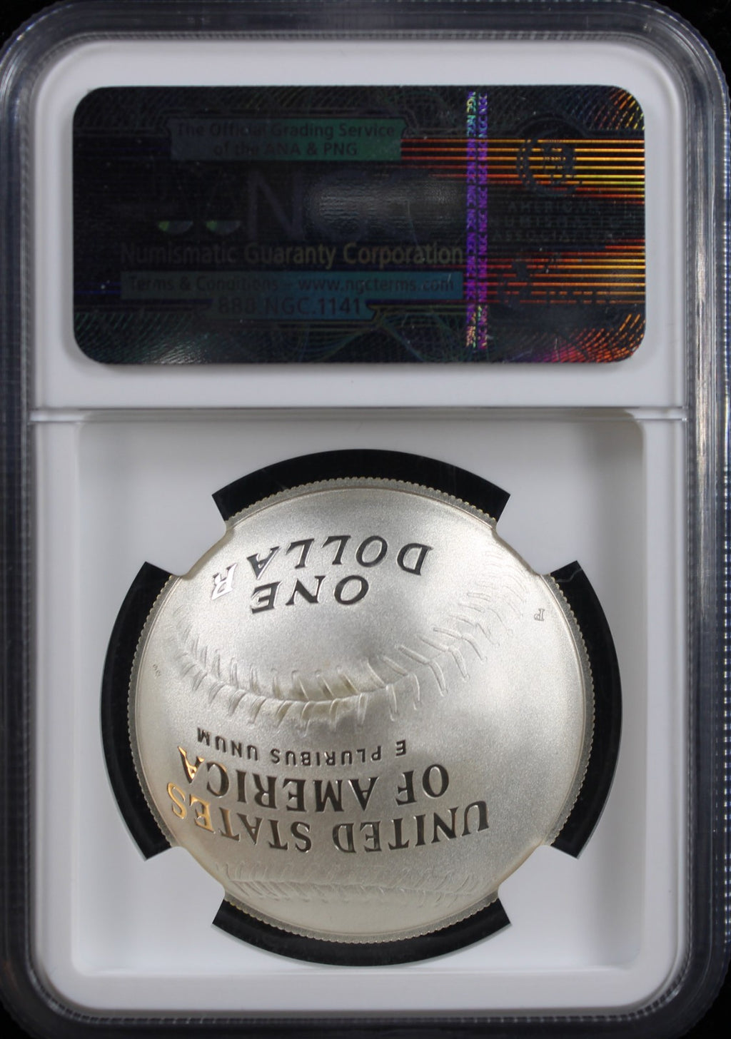 Class of 36 $1 Baseball Hall of Fame NGC PF70 Ultra Cameo Wagner Signed
