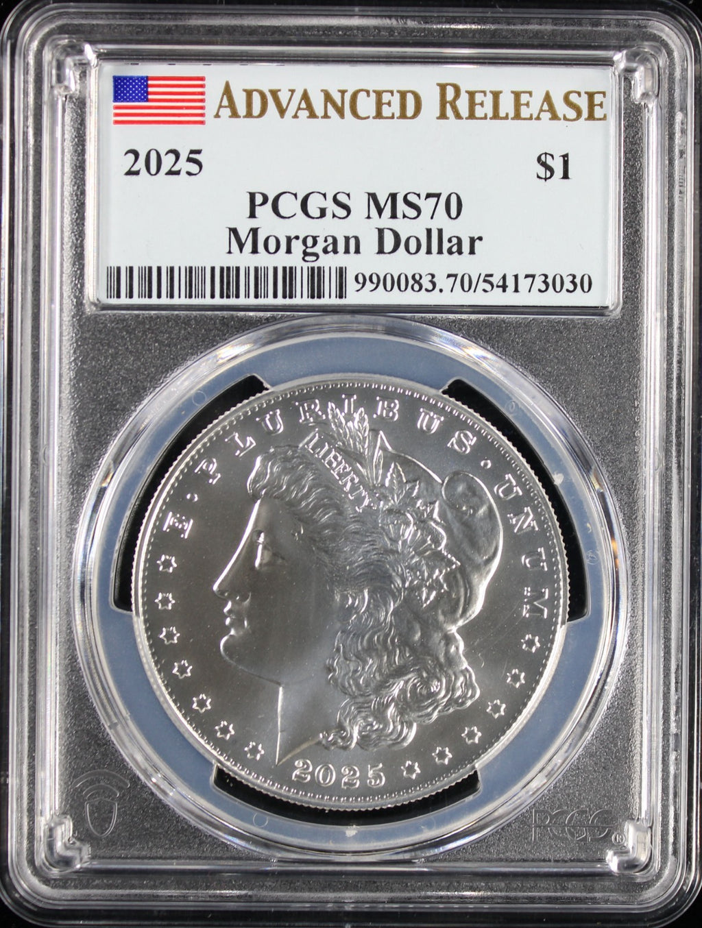 2025 $1 Morgan PCGS MS70