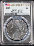 2025 $1 Morgan PCGS MS70