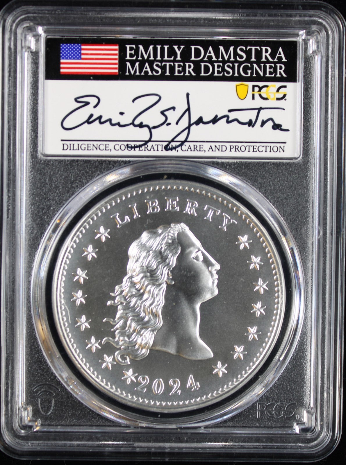 2024 Flowing Hair Medal 230th Anniversary PCGS MS70 Advanced Release