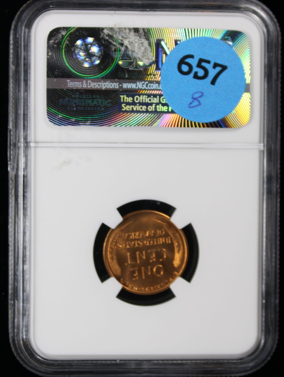 1944-D Wheat Lincoln Cent 1c NGC MS65 RD