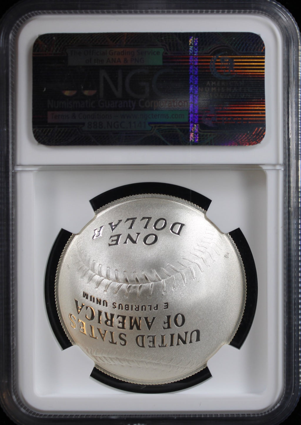 $1 Baseball Hall of Fame NGC PF70 Ultra Cameo Cal Ripken Jr Signed