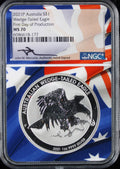 2021-P Australia Wedge-Tailed Eagle MS70 Mercanti Signature NGC FDOI S$1