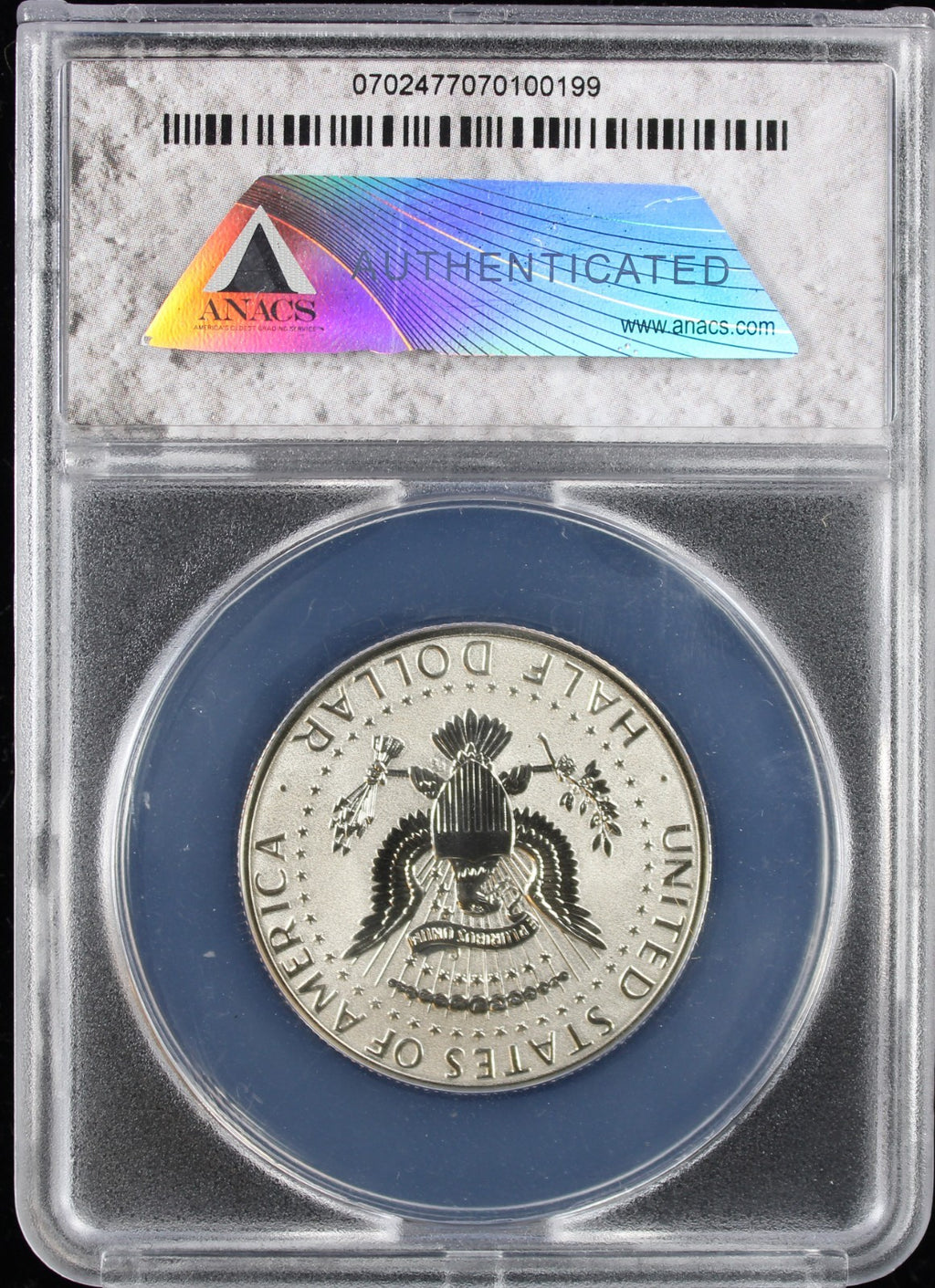 2019-S Kennedy 50c ANACS RP70DCAM