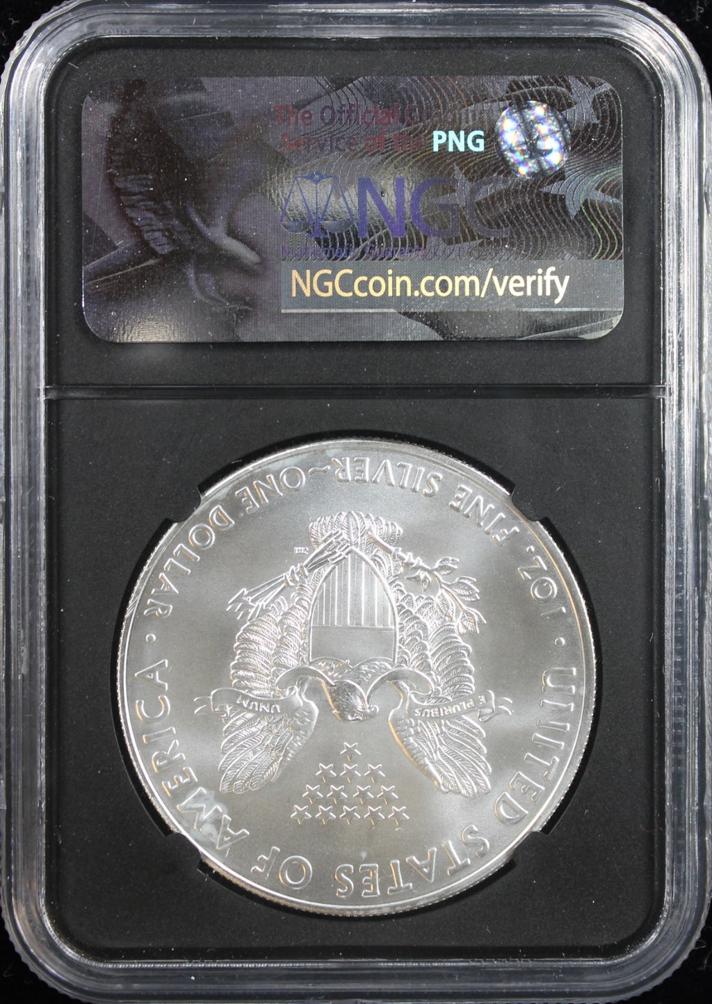 2017 Silver Eagle NGC MS70 Early Releases Castle Signed