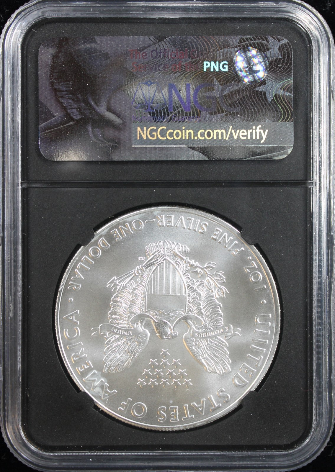 2017 Silver Eagle NGC MS70 Early Releases Castle Signed