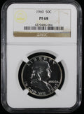 1960 Franklin Proof Half Dollar 50c NGC PF68