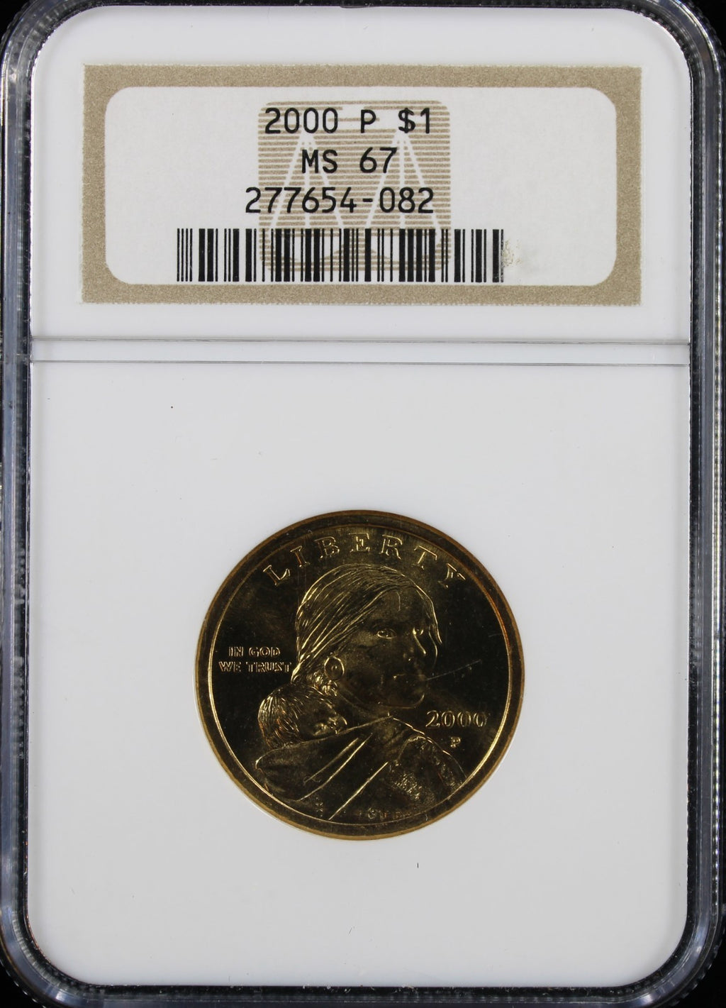 2000-P Sacagawea Dollar $1 NGC MS67