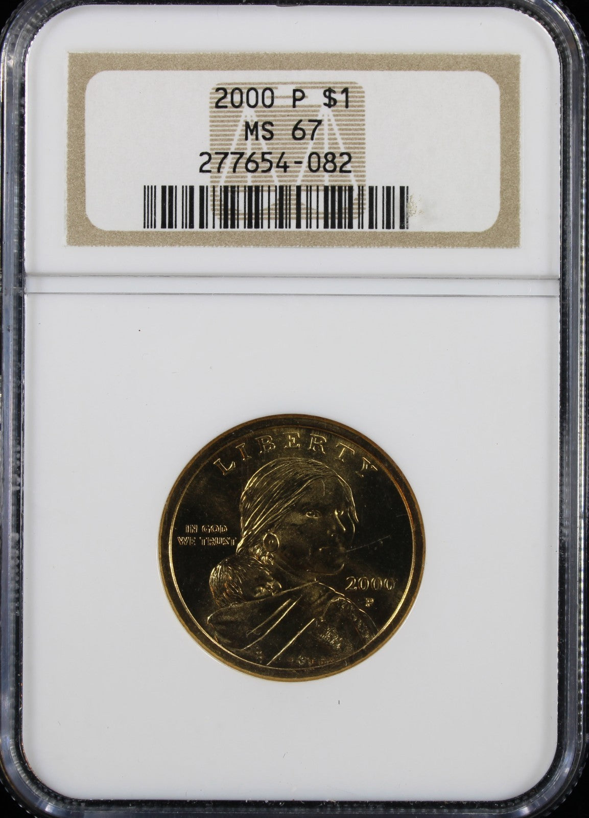 2000-P Sacagawea Dollar $1 NGC MS67