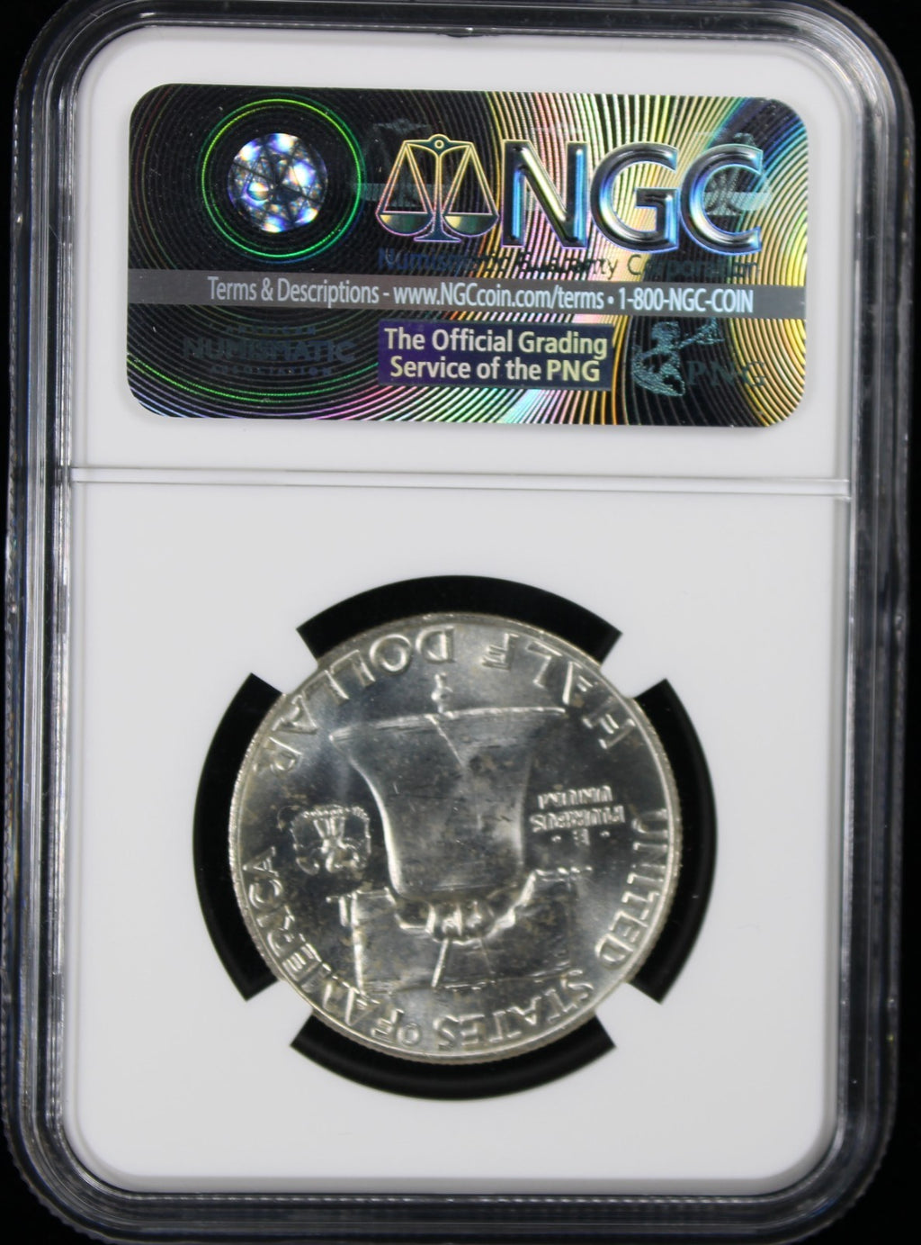 1959 Franklin Half Dollar 50c NGC MS64 FBL