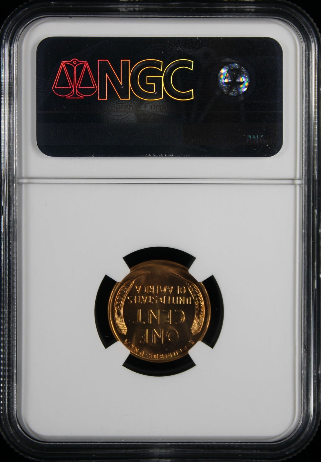 1955-S Wheat Lincoln Cent 1c NGC MS66 RD
