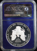 2021-W Silver Eagle NGC PF70UCAM Congratulations Set first Day of Issue
