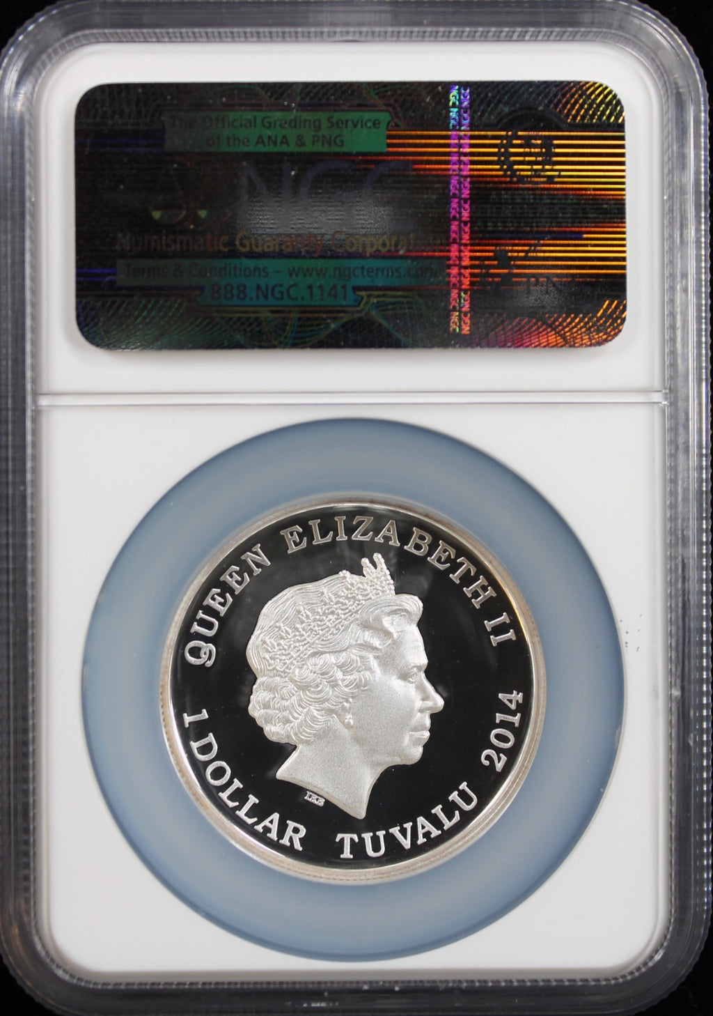 2014 $1 Tuvalu American Buffalo PF70 Ultra Cameo Early Releases
