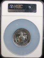 2022 2.5 Oz Silver Medal US Marine Corps NGC MS70