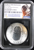 2019 Apollo 11 Astronaut Scholarship Foundation $1 NGC PF70 Ultra Cameo