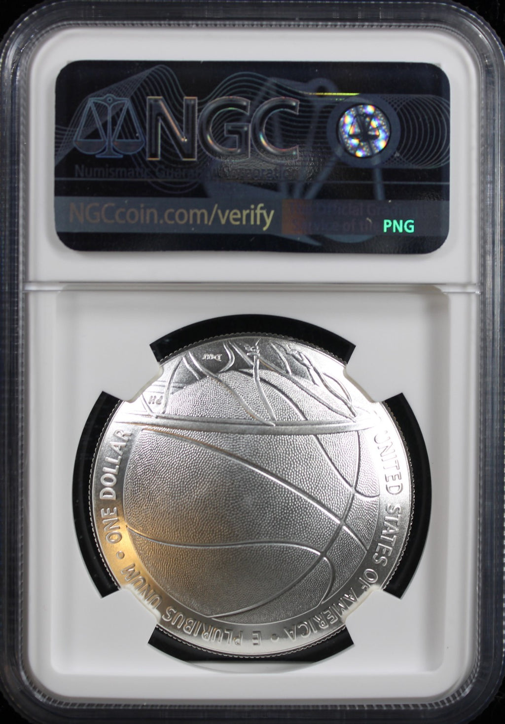 2020 $1 Basketball Hall of Fame $1 NGC MS70 First Day of Issue
