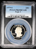 1979-S Proof Washington Quarter Type 1 25c PCGS PR69 DCAM Deep Cameo