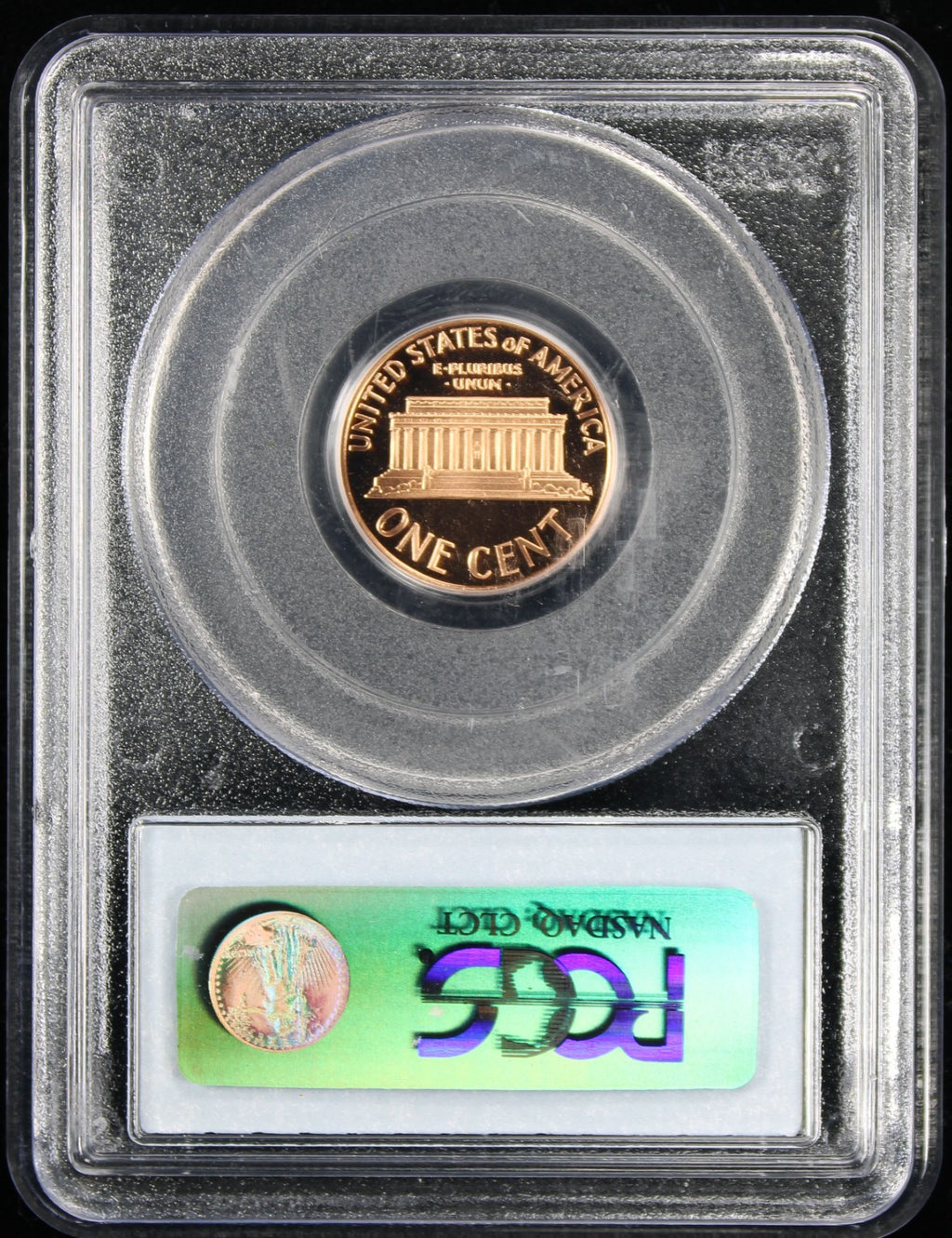 1996-S Proof Lincoln Cent 1c PCGS PR69 Rd RED Deep Cameo