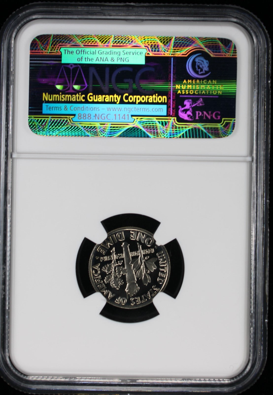 1969-S Proof Roosevelt Dime 10c NGC PF69 UC Ultra Cameo