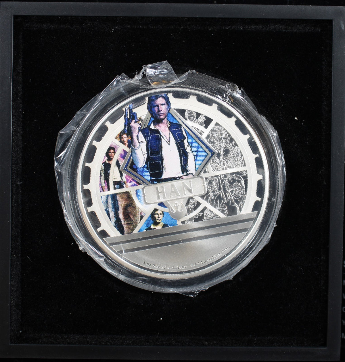 2023 Star Wars Han Solo 3 Oz Silver