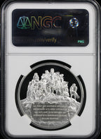 2020 Cook Island Silver $5 Mayflower Voyage 400th Anniversary PL70 NGC Everhart