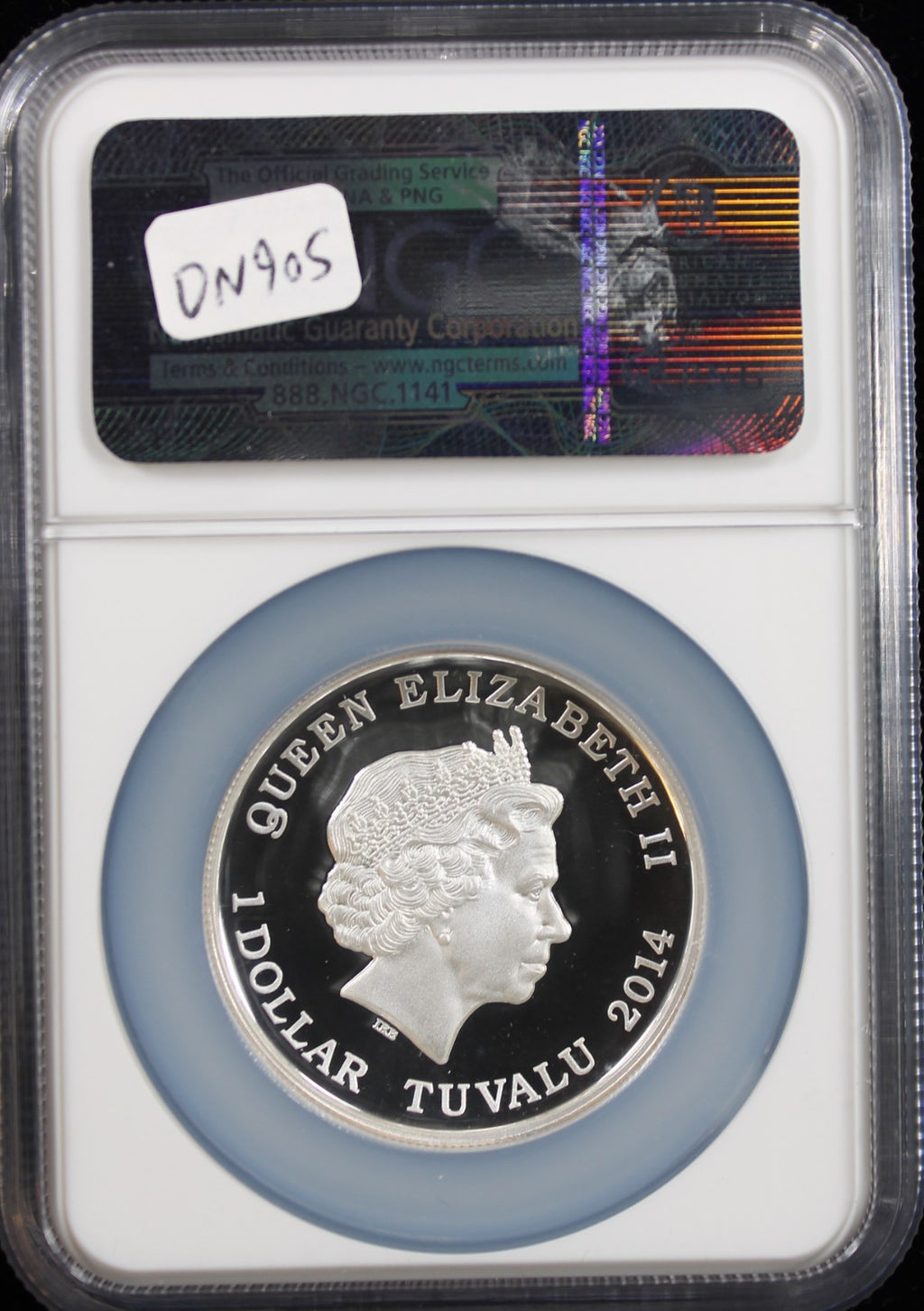 2014 $1 Tuvalu American Buffalo PF70 Ultra Cameo Early Releases