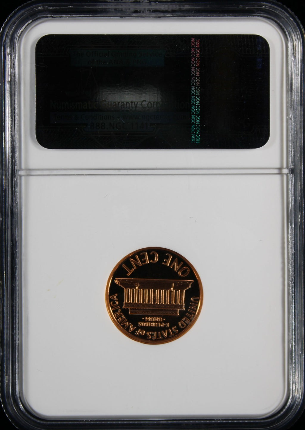 1991-S Proof Lincoln Cent 1c PCGS PR69 Rd RED Ultra Cameo
