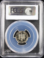 1987-S 10c PCGS PR70DCAM