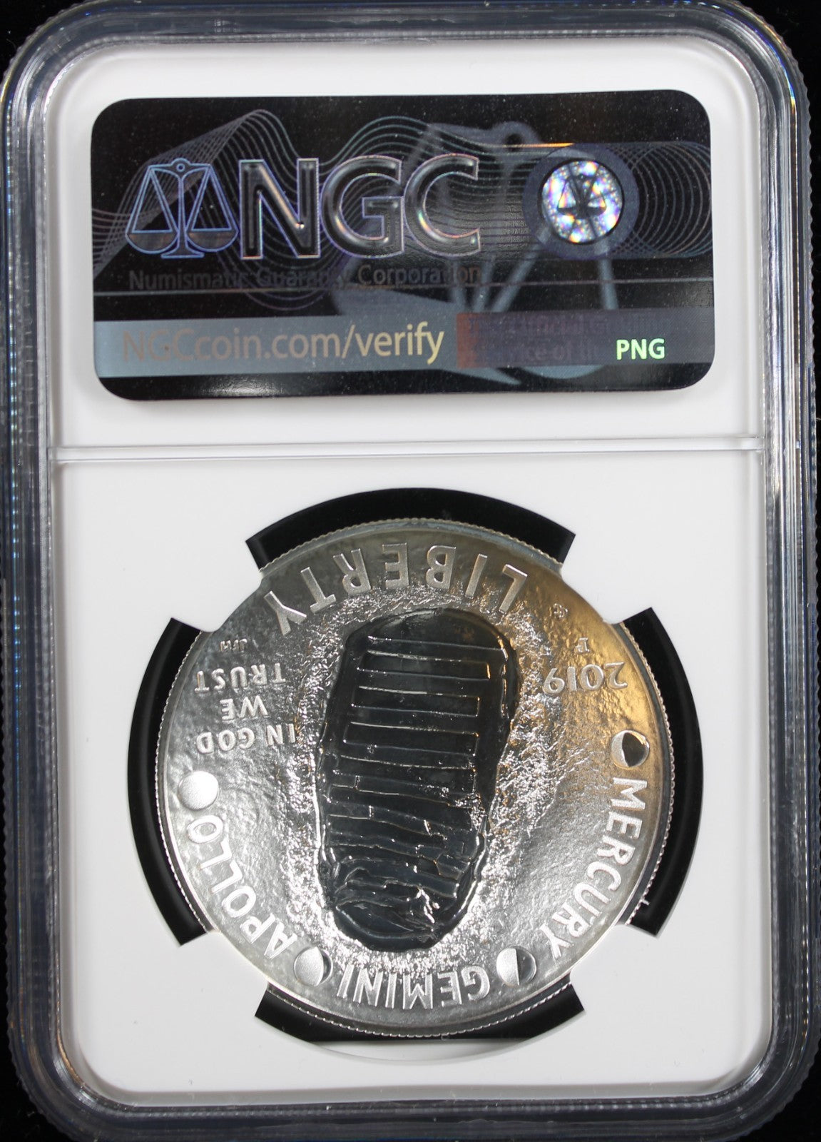 2019 Apollo 50th Anniversary $1 NGC PF70 Ultra Cameo