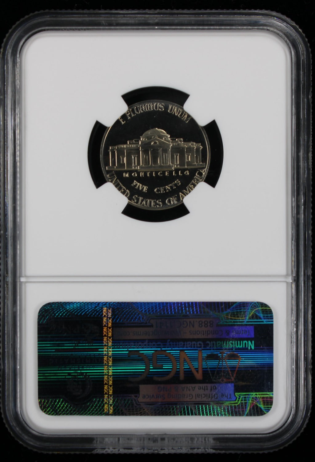 1971-S Jefferson Proof Nickel 5c NGC PF69 Ultra Cameo
