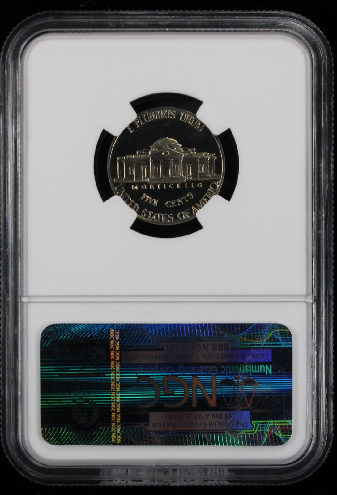 1971-S Jefferson Proof Nickel 5c NGC PF69 Ultra Cameo