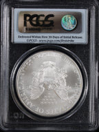 2008 Silver Eagle PCGS MS70 First Strike