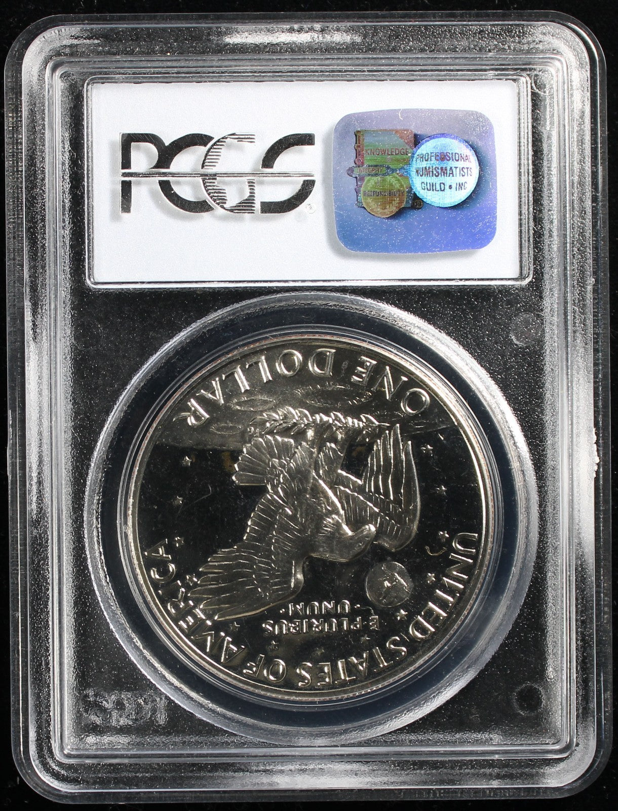 1973-S Eisenhower Clad Dollar $1  PCGS PR69 Deep Cameo