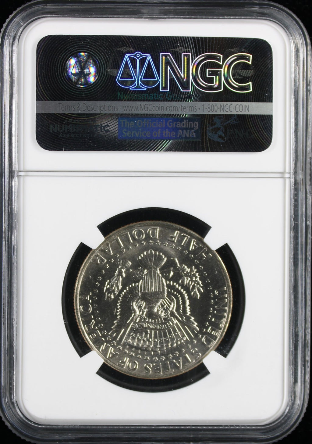1972 Kennedy Half Dollar 50c NGC MS65