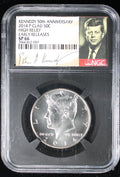 2014-P Kennedy Special Proof Half Dollar 50c NGC SP 66 High Relief