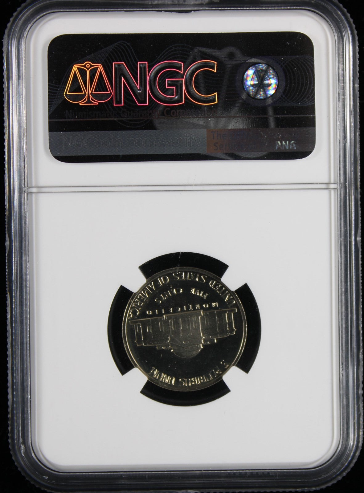 1988-S Jefferson Proof Nickel 5c NGC PF67 Ultra Cameo