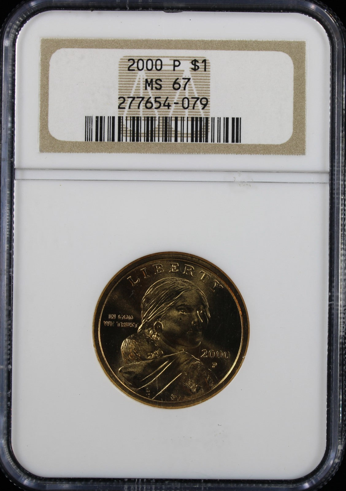 2000-P Sacagawea Dollar $1 NGC MS67