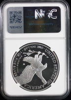 2025-W Silver Eagle NGC PF70UCAM Guadioso Signed Advance Releases