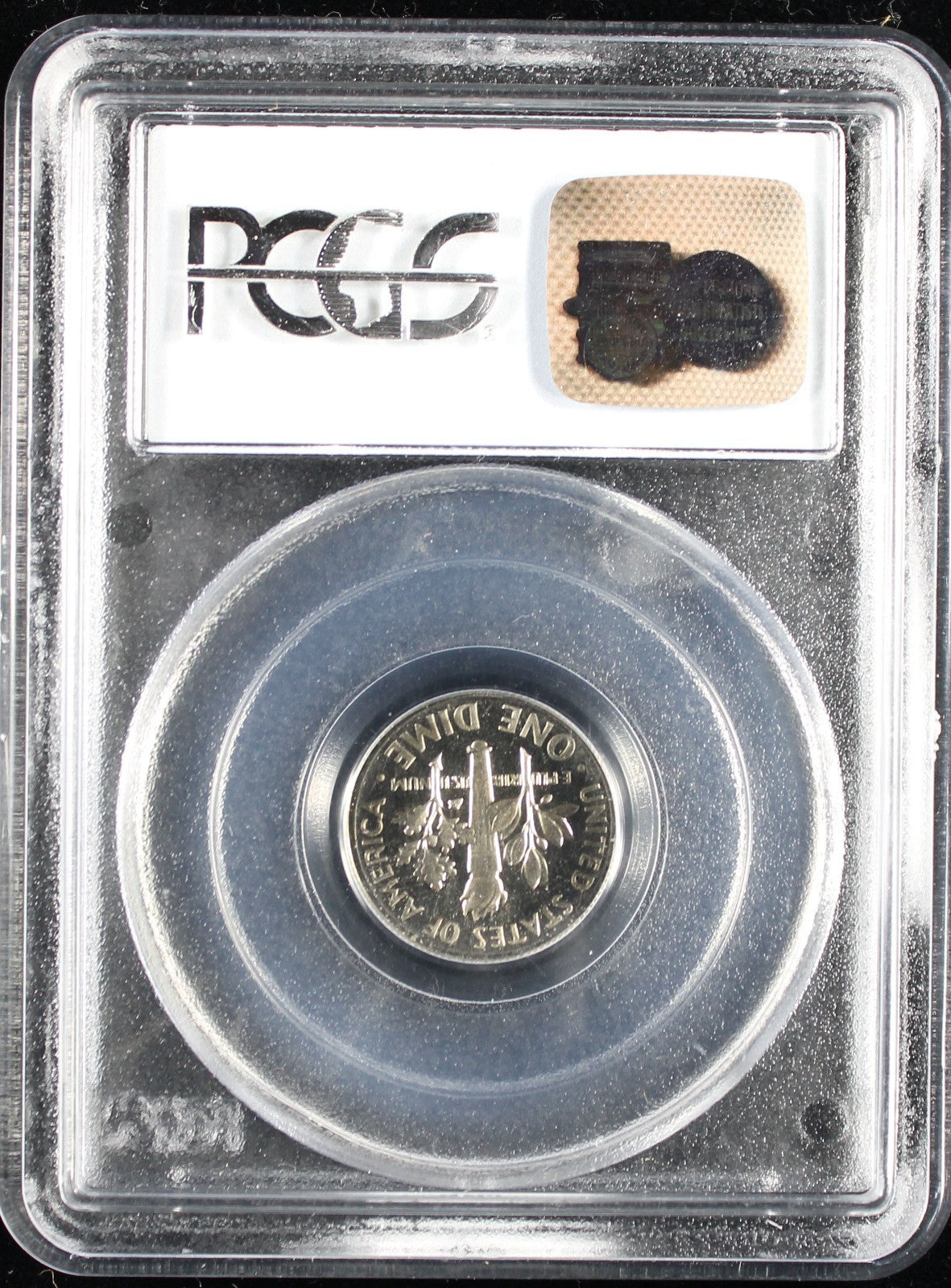 1976-S Proof Roosevelt Dime 10c PCGS PR69 DCAM Deep Cameo
