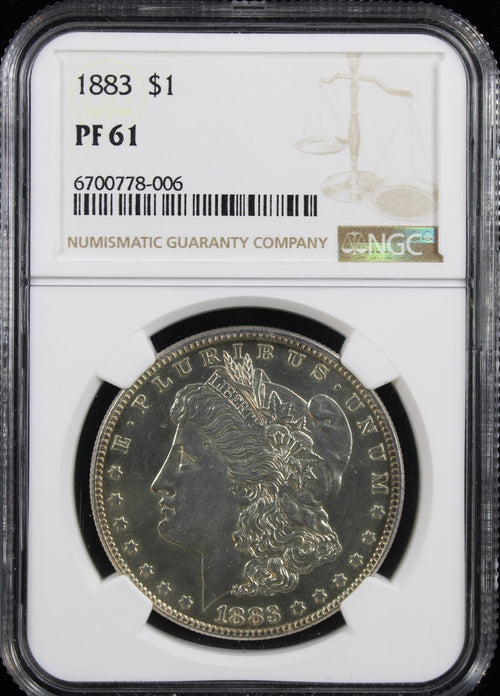 1883 $1 Morgan NGC PF61