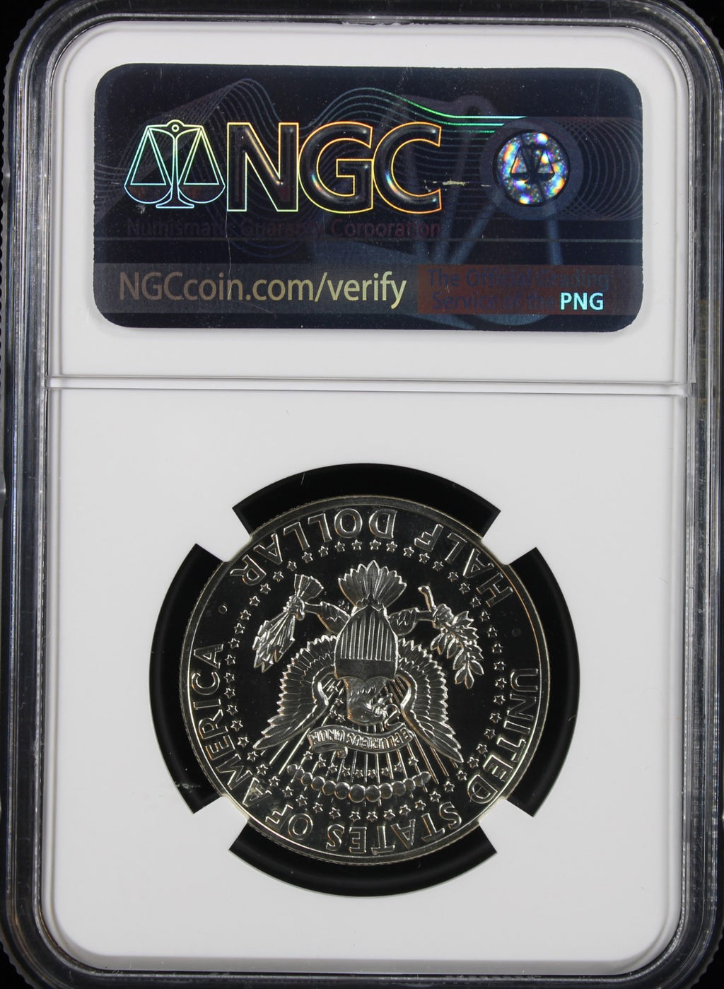 1964 Kennedy Half Dollar 50c NGC PF65 Cameo Accent Hair