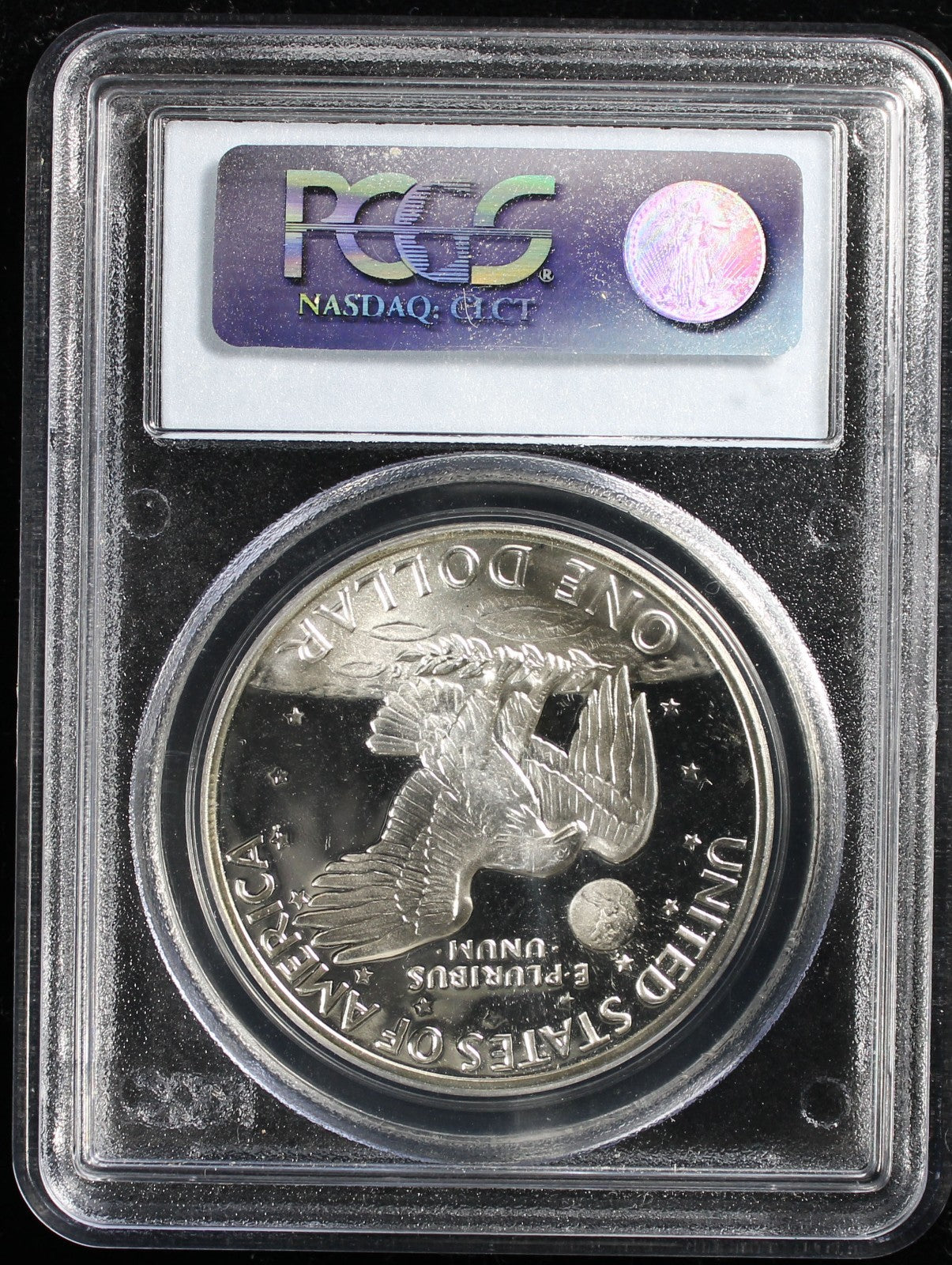 1971-S Eisenhower Silver Dollar $1 PCGS PR67 Deep Cameo DDO