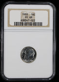 1955 Proof Roosevelt Silver Dime 10c NGC PF69