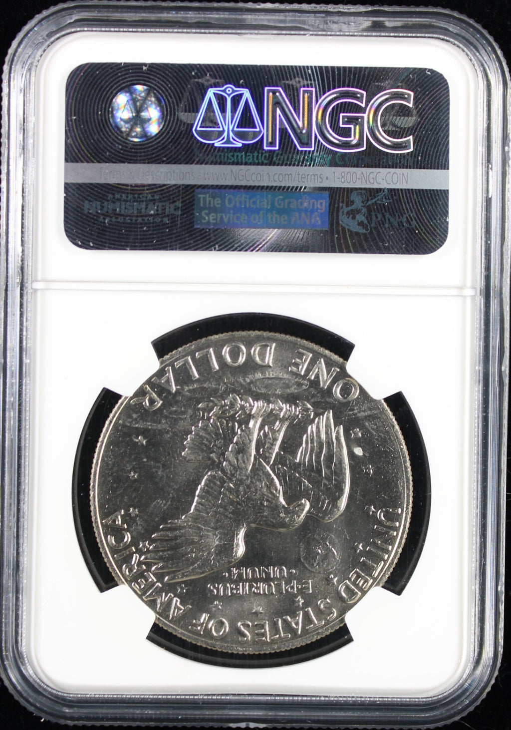 1974 Eisenhower Clad Dollar $1  NGC MS64
