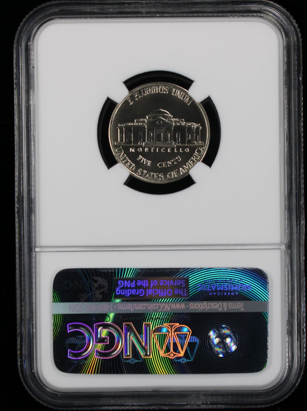 1994-P Jefferson Nickel 5c NGC SP70