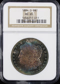 1884-O $1 Morgan NGC MS65 Toned