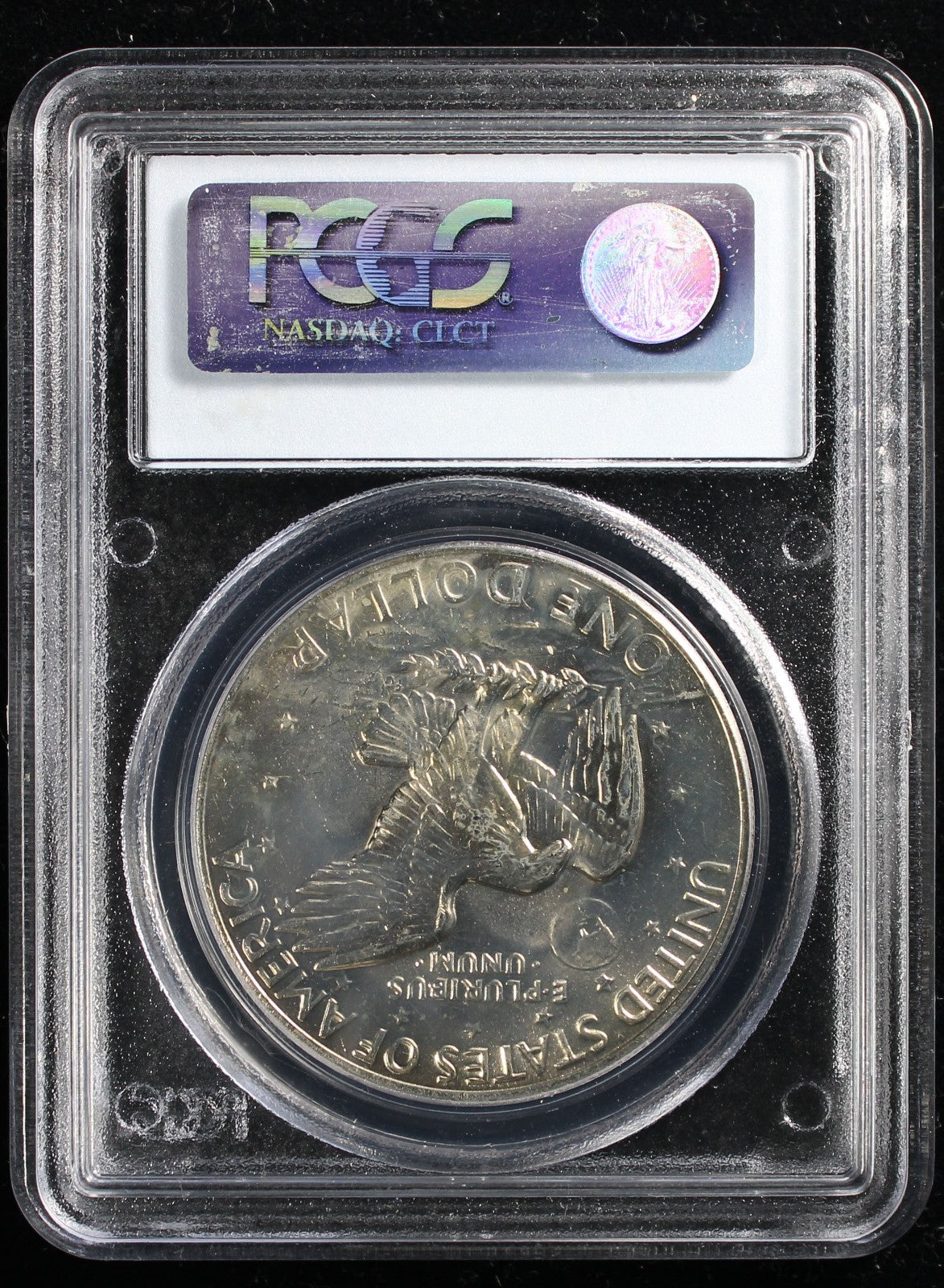 1977 Eisenhower Clad Dollar $1  PCGS MS66